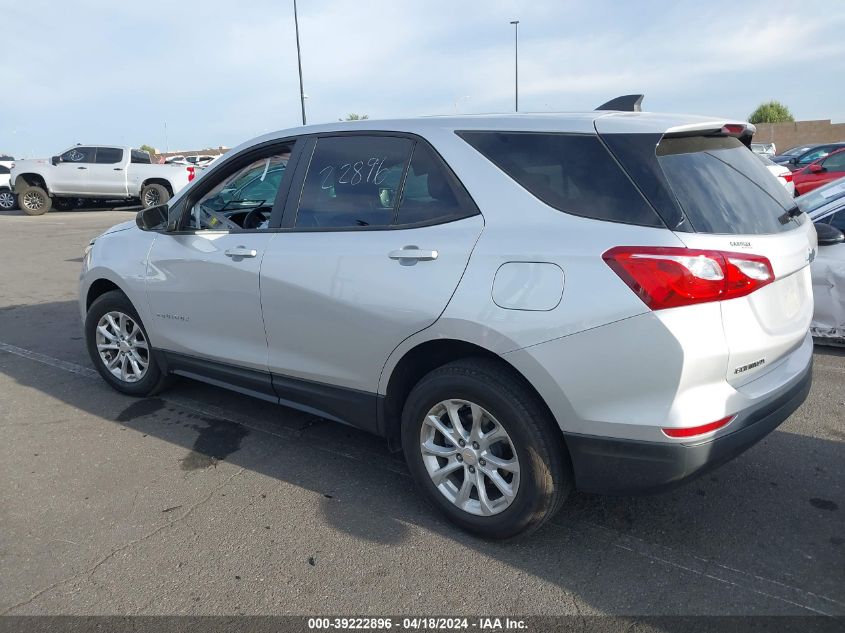 2020 Chevrolet Equinox Fwd Ls VIN: 3GNAXHEV5LS502929 Lot: 39222896