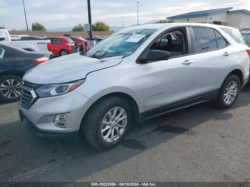 2020 Chevrolet Equinox Fwd Ls VIN: 3GNAXHEV5LS502929 Lot: 39222896