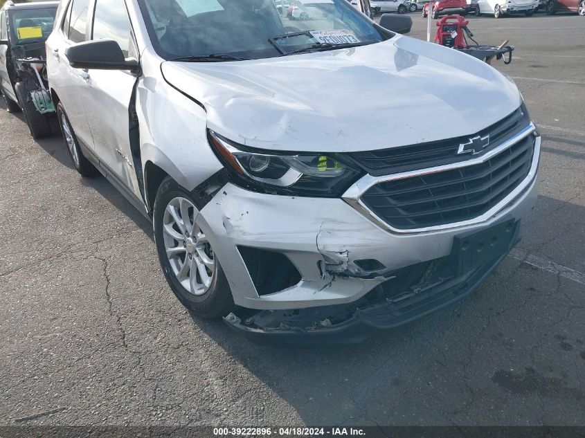 2020 Chevrolet Equinox Fwd Ls VIN: 3GNAXHEV5LS502929 Lot: 39222896