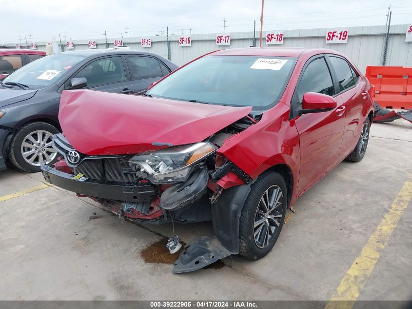 2016 Toyota Corolla Le Plus VIN: 5YFBURHE4GP547340 Lot: 39222905