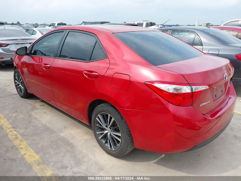 2016 Toyota Corolla Le Plus VIN: 5YFBURHE4GP547340 Lot: 39222905