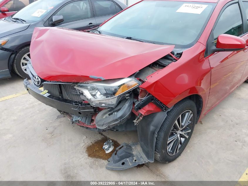 2016 Toyota Corolla Le Plus VIN: 5YFBURHE4GP547340 Lot: 39222905