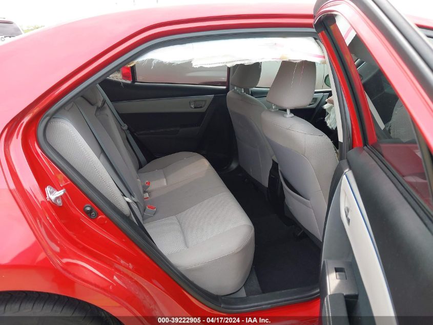 2016 Toyota Corolla Le Plus VIN: 5YFBURHE4GP547340 Lot: 39222905