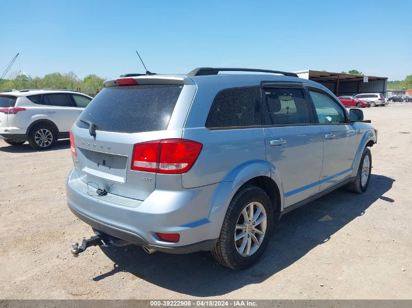 2013 Dodge Journey Sxt VIN: 3C4PDDBG6DT680595 Lot: 39222908