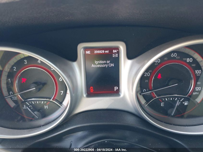 2013 Dodge Journey Sxt VIN: 3C4PDDBG6DT680595 Lot: 39222908