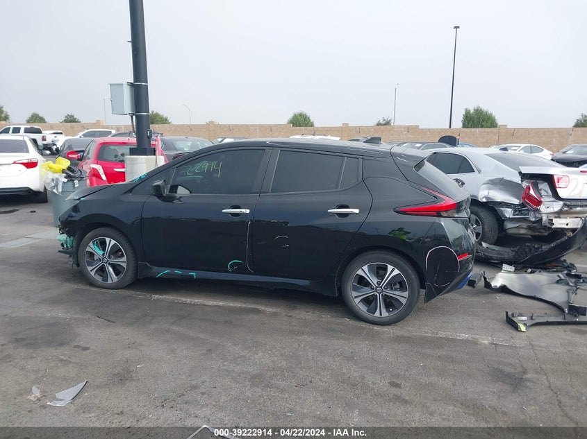 2021 NISSAN LEAF SV PLUS - 1N4BZ1CV2MC550631