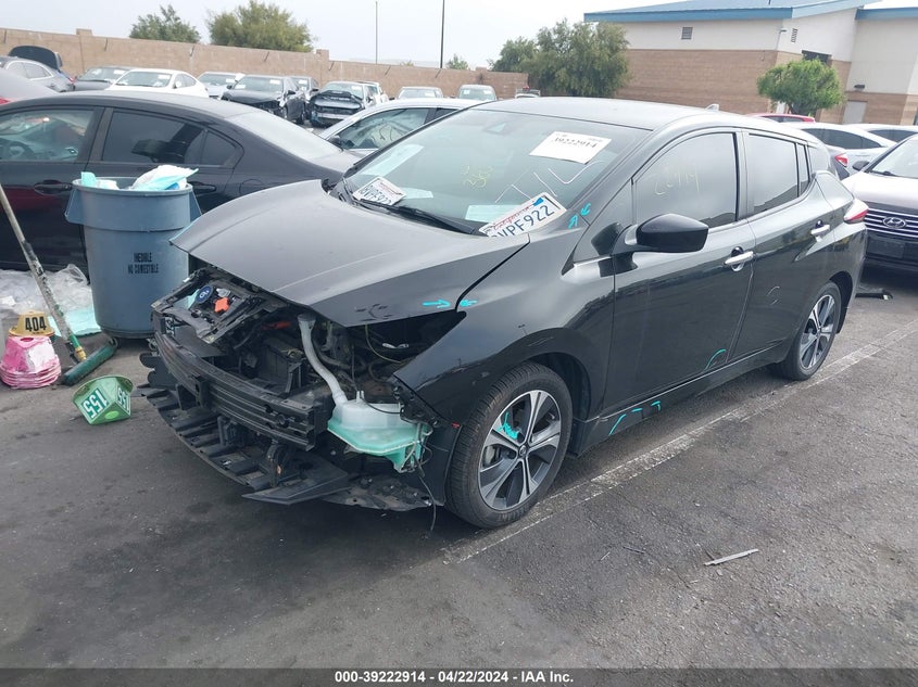 2021 Nissan Leaf Sv Plus 62 Kwh VIN: 1N4BZ1CV2MC550631 Lot: 39222914