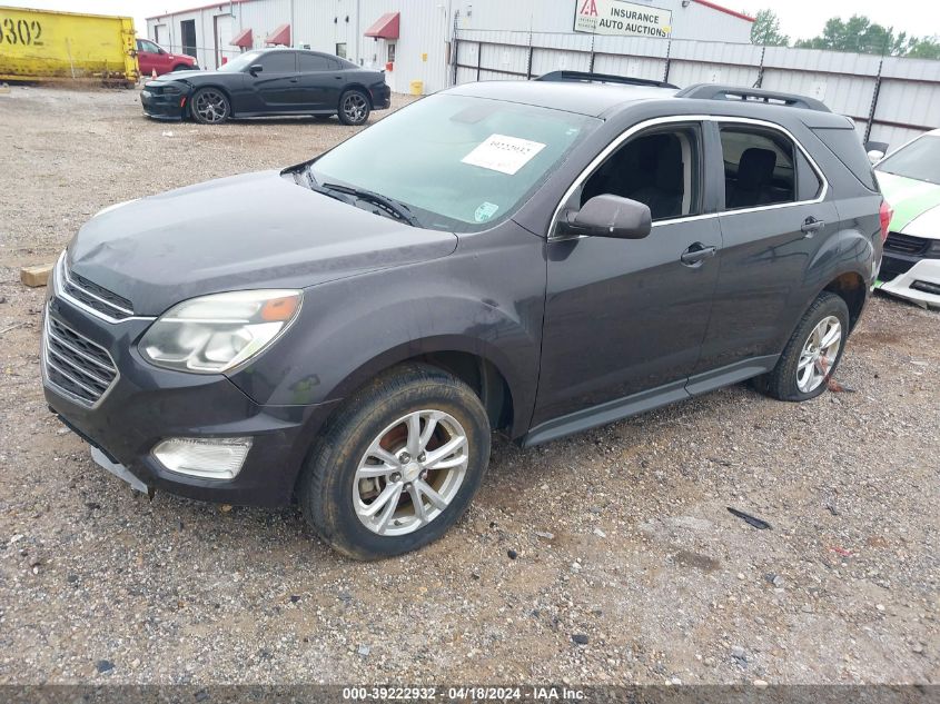 2016 Chevrolet Equinox Lt VIN: 2GNALCEK7G6223605 Lot: 39222932