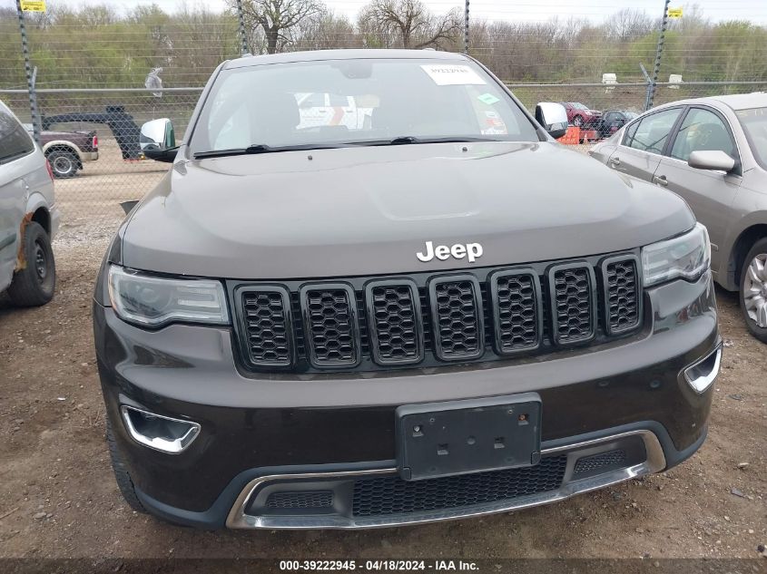 2017 Jeep Grand Cherokee Limited 4X4 VIN: 1C4RJFBG8HC764724 Lot: 39222945