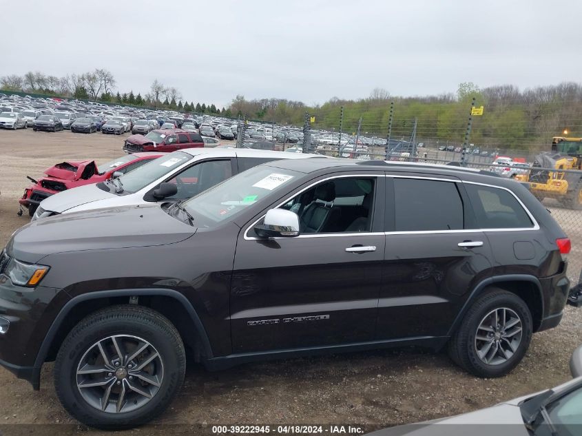 2017 Jeep Grand Cherokee Limited 4X4 VIN: 1C4RJFBG8HC764724 Lot: 39222945