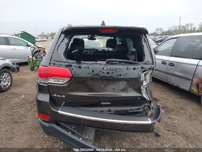 2017 Jeep Grand Cherokee Limited 4X4 VIN: 1C4RJFBG8HC764724 Lot: 39222945