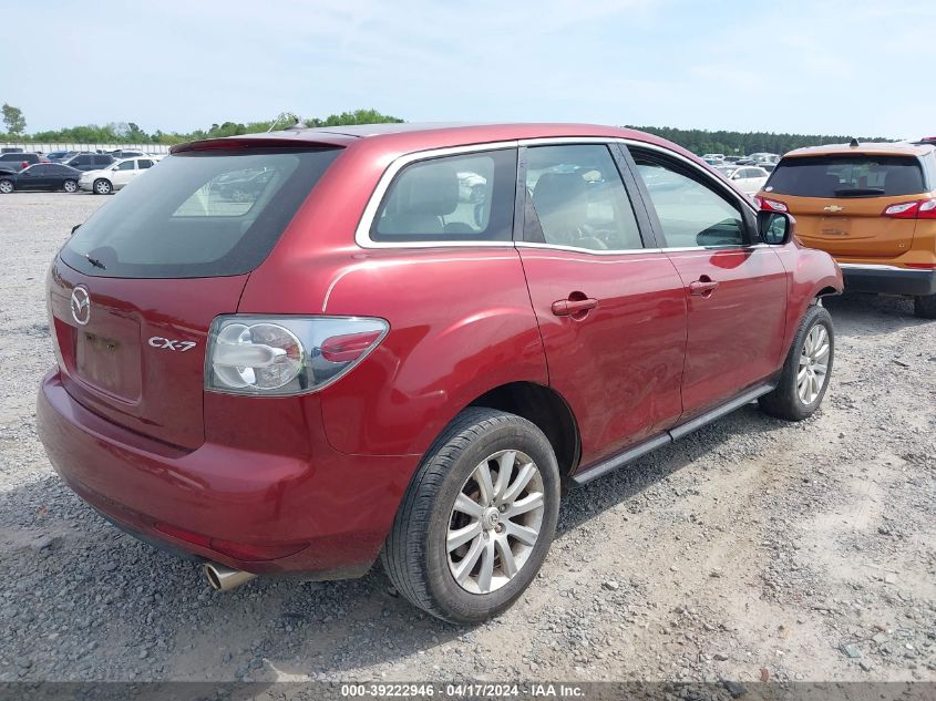 2010 Mazda Cx-7 I Sv VIN: JM3ER2W59A0346695 Lot: 39222946