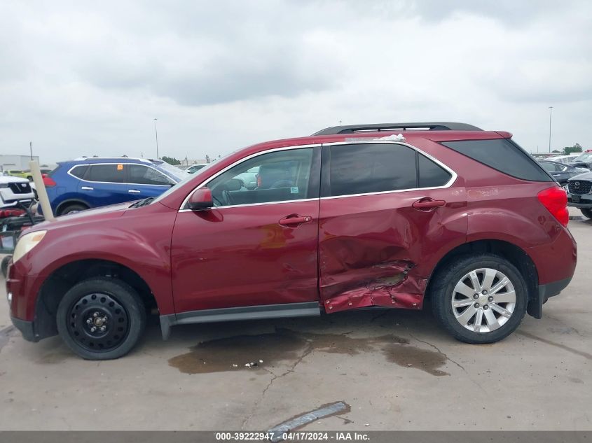 2011 Chevrolet Equinox 2Lt VIN: 2CNALPEC2B6345477 Lot: 39222947