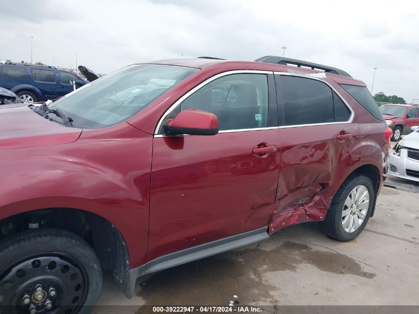 2011 Chevrolet Equinox 2Lt VIN: 2CNALPEC2B6345477 Lot: 39222947
