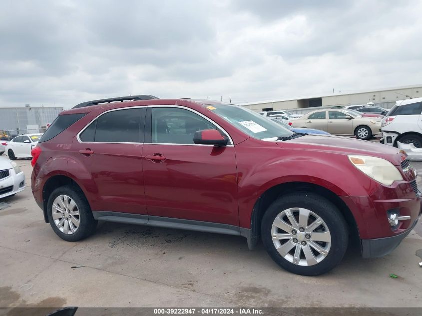 2011 Chevrolet Equinox 2Lt VIN: 2CNALPEC2B6345477 Lot: 39222947