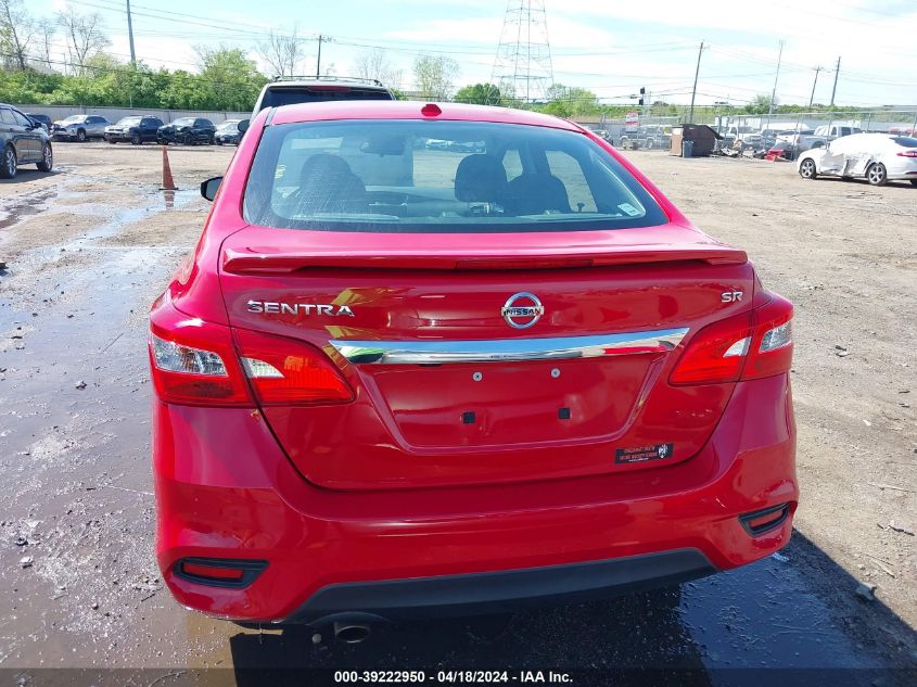 2018 Nissan Sentra Sr VIN: 3N1AB7AP4JY348705 Lot: 39222950