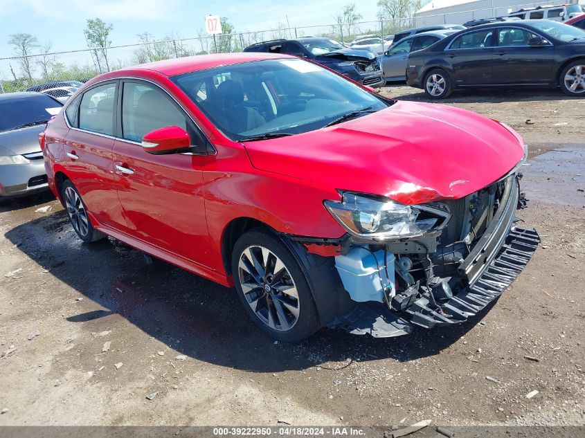 2018 Nissan Sentra Sr VIN: 3N1AB7AP4JY348705 Lot: 39222950