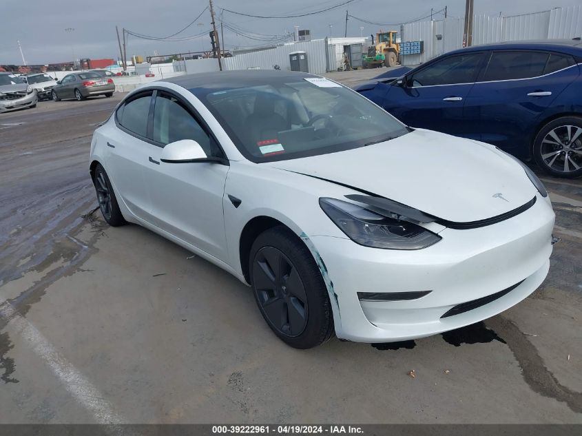 2023 Tesla Model 3 Rear-Wheel Drive VIN: 5YJ3E1EA1PF564838 Lot: 39222961