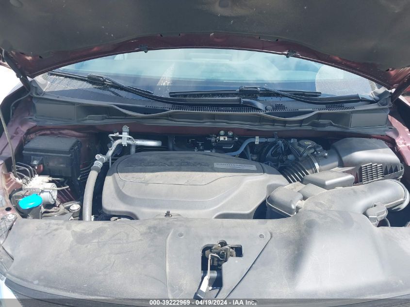 2018 Honda Odyssey Elite VIN: 5FNRL6H96JB045726 Lot: 39222969