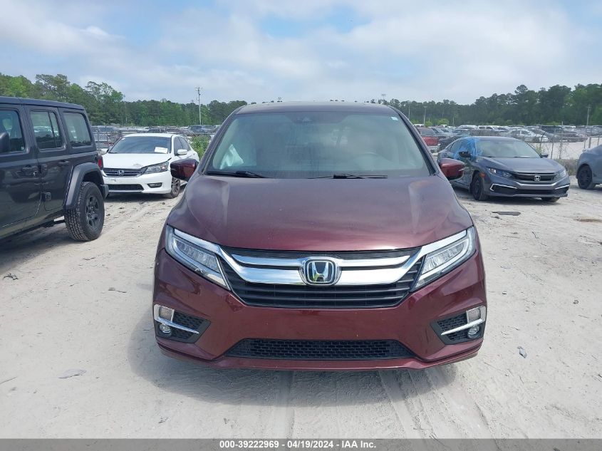 2018 Honda Odyssey Elite VIN: 5FNRL6H96JB045726 Lot: 39222969