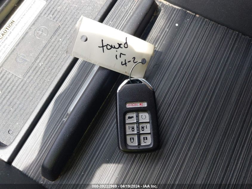 2018 Honda Odyssey Elite VIN: 5FNRL6H96JB045726 Lot: 39222969