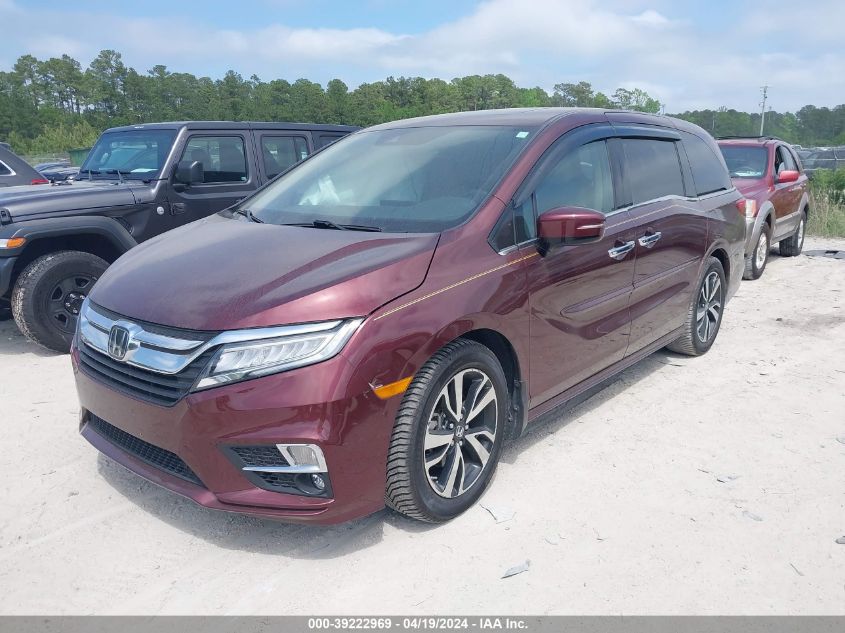 2018 Honda Odyssey Elite VIN: 5FNRL6H96JB045726 Lot: 39222969