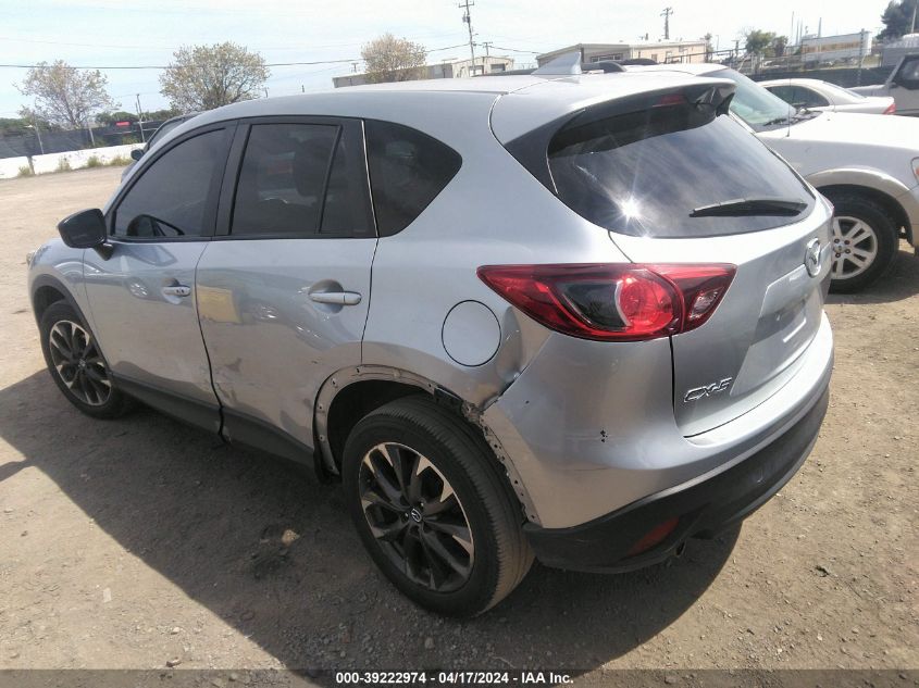 2016 Mazda Cx-5 Grand Touring VIN: JM3KE4DY8G0621618 Lot: 11979075