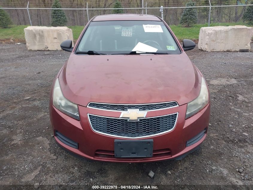 2012 Chevrolet Cruze Ls VIN: 1G1PC5SH9C7255840 Lot: 11932096
