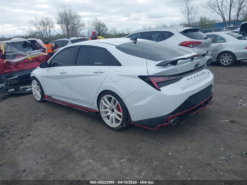 2023 Hyundai Elantra N VIN: KMHLW4AK9PU010821 Lot: 39222990