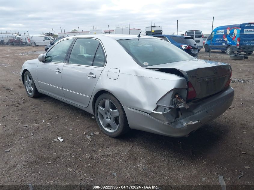 2006 Lexus Ls 430 VIN: JTHBN36F165029251 Lot: 42097284