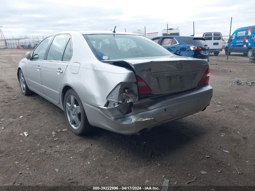 2006 Lexus Ls 430 VIN: JTHBN36F165029251 Lot: 42097284