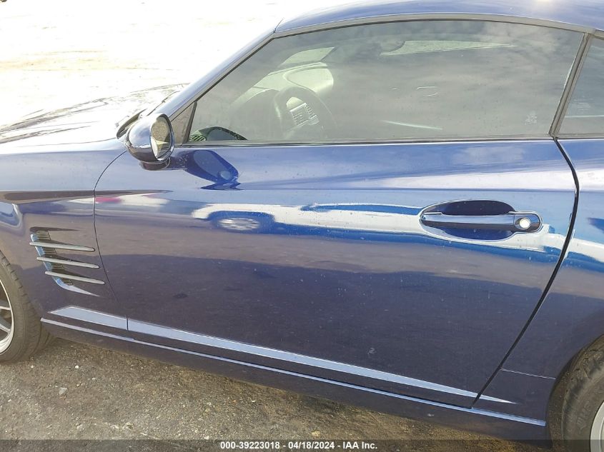 2004 Chrysler Crossfire VIN: 1C3AN69L04X002497 Lot: 39223018