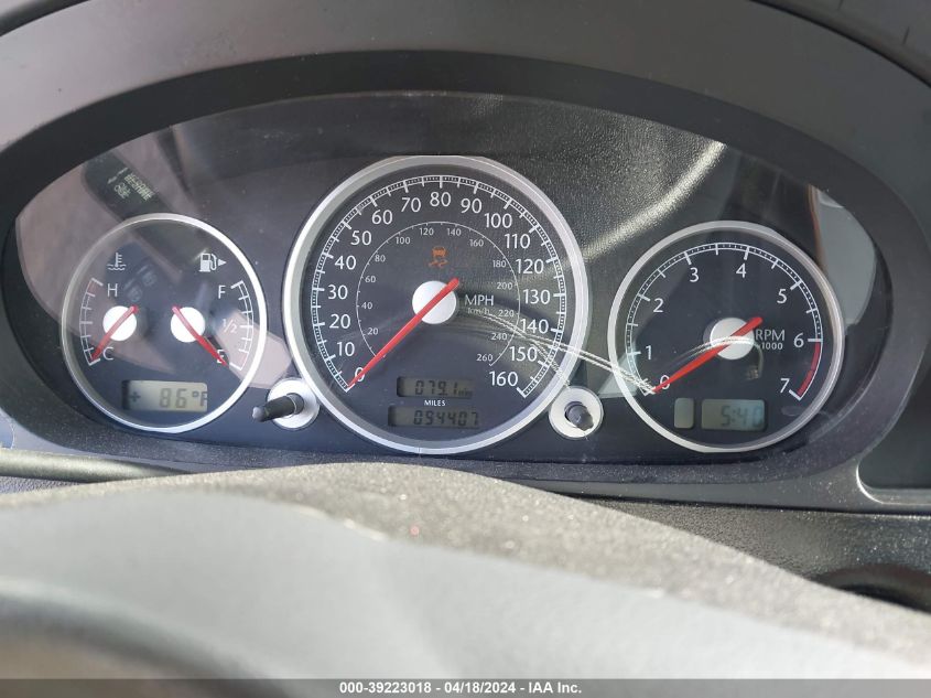 2004 Chrysler Crossfire VIN: 1C3AN69L04X002497 Lot: 39223018