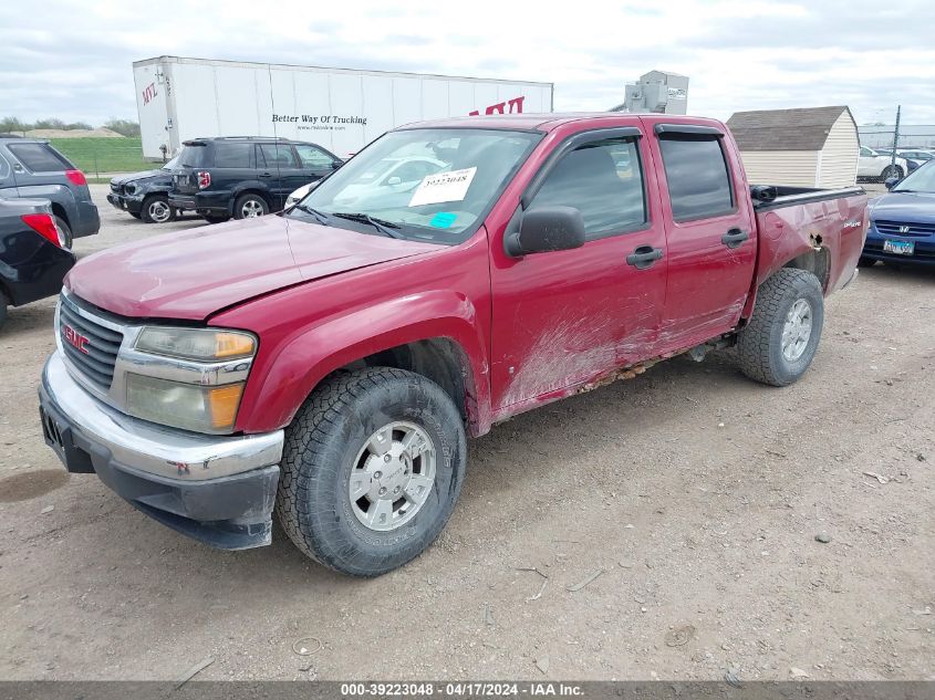 2006 GMC Canyon Sle2 VIN: 1GTDT136X68138072 Lot: 39220147