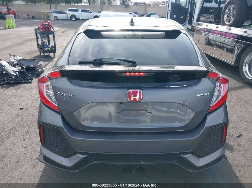 2019 Honda Civic Sport VIN: SHHFK7H43KU414526 Lot: 39223055