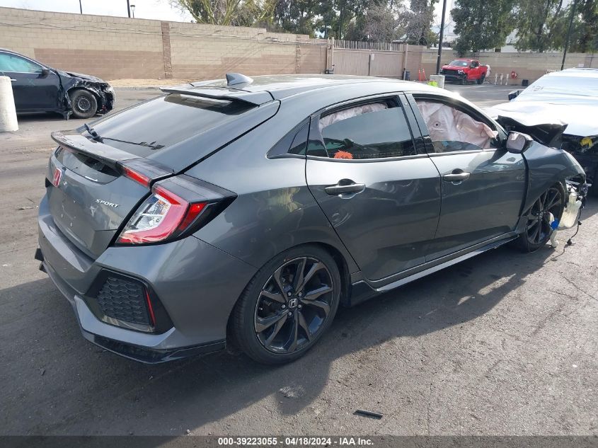 2019 Honda Civic Sport VIN: SHHFK7H43KU414526 Lot: 39223055