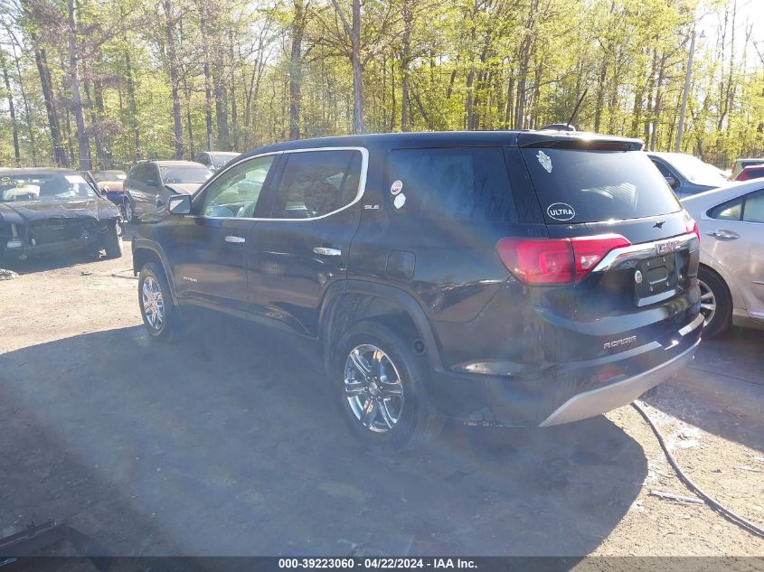 2017 GMC Acadia Sle-1 VIN: 1GKKNKLAXHZ150820 Lot: 39223060
