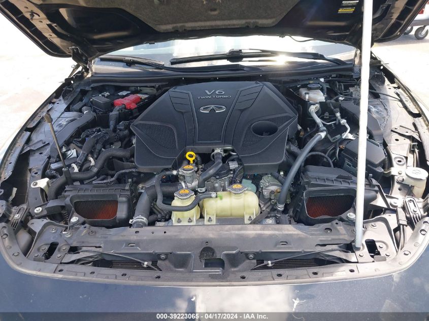 2022 Infiniti Q60 Luxe VIN: JN1EV7KK5NM600465 Lot: 39219748