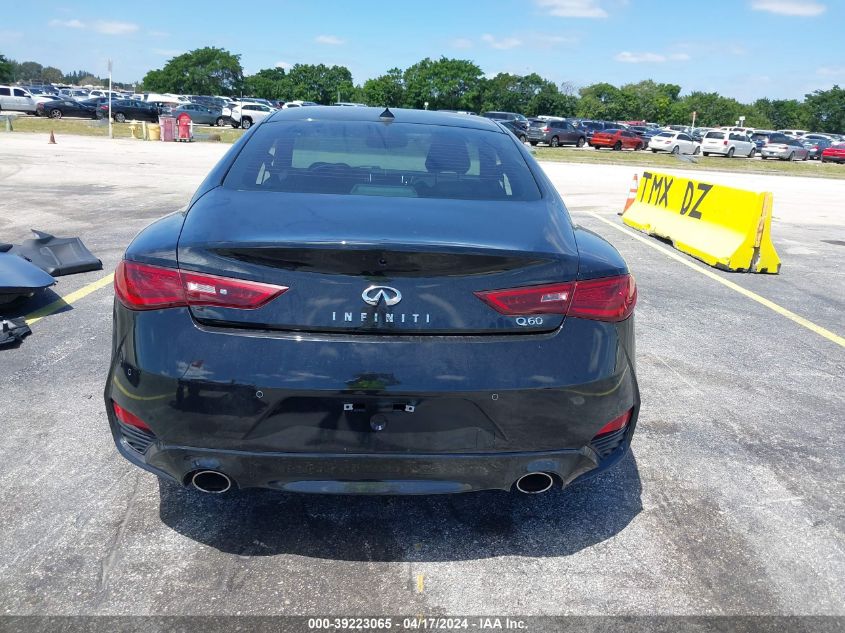 2022 Infiniti Q60 Luxe VIN: JN1EV7KK5NM600465 Lot: 39219748