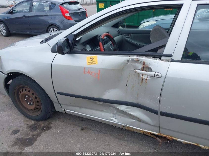 2004 Toyota Corolla Ce VIN: 1NXBR32E64Z281417 Lot: 39223073