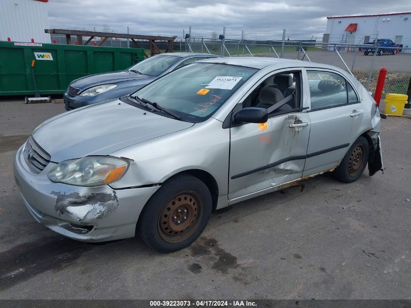 2004 Toyota Corolla Ce VIN: 1NXBR32E64Z281417 Lot: 39223073
