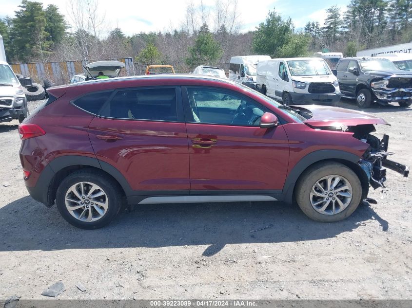 2017 Hyundai Tucson Eco VIN: KM8J3CA2XHU380672 Lot: 39223089