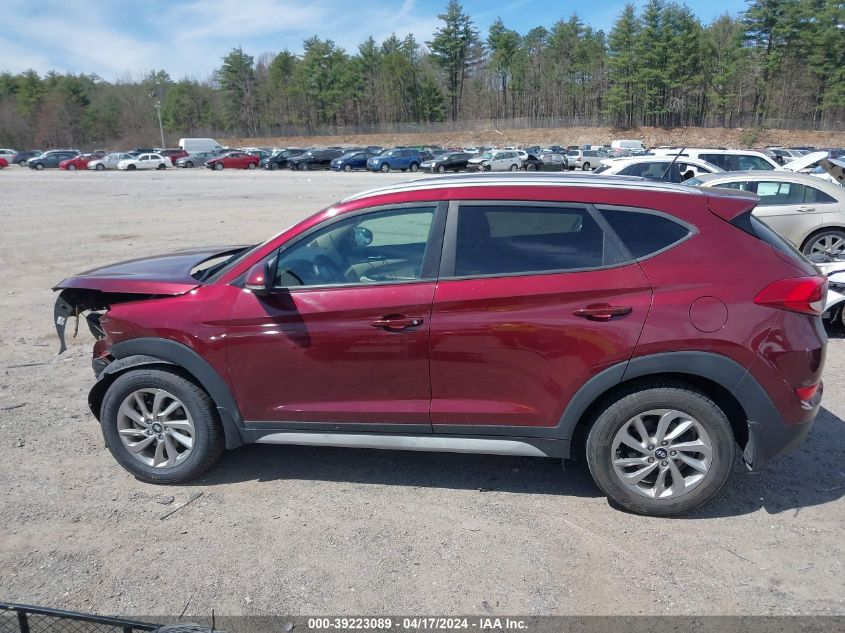 2017 Hyundai Tucson Eco VIN: KM8J3CA2XHU380672 Lot: 39223089