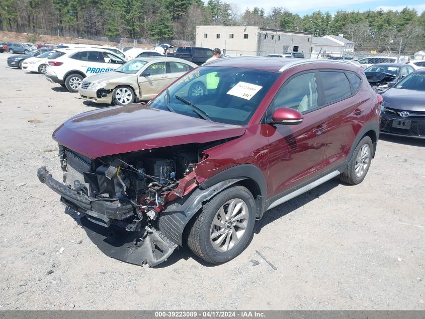 2017 Hyundai Tucson Eco VIN: KM8J3CA2XHU380672 Lot: 39223089