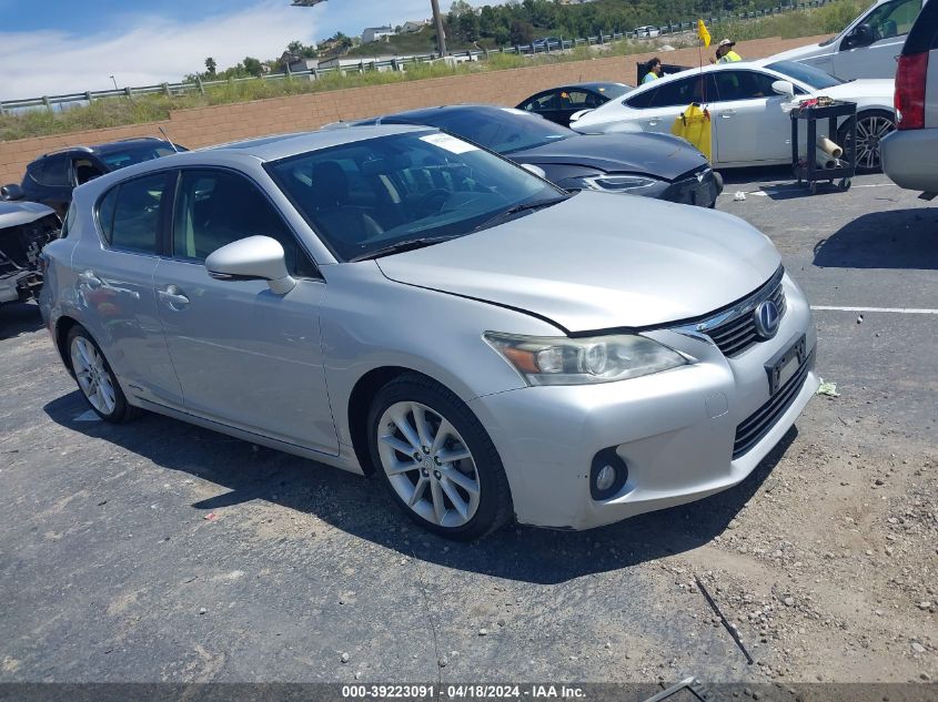 2012 Lexus Ct 200H Premium VIN: JTHKD5BH5C2099323 Lot: 39223091