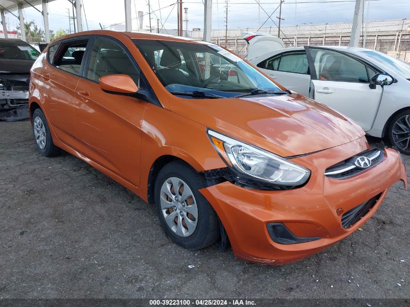 2017 Hyundai Accent Se VIN: KMHCT5AE5HU300791 Lot: 39223100