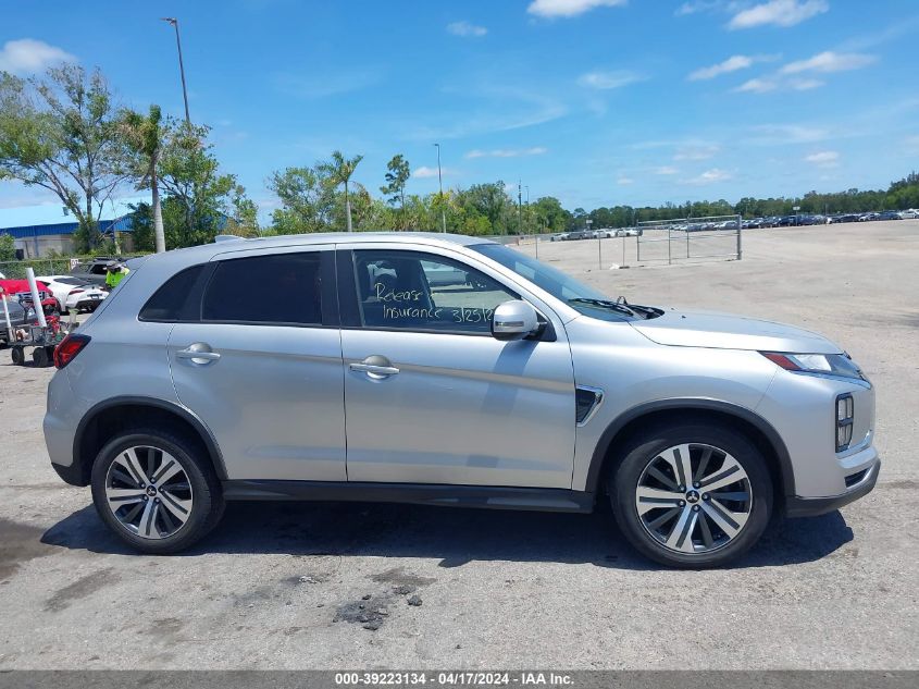 2020 Mitsubishi Outlander Sport 2.0 Se VIN: JA4AP4AU8LU023820 Lot: 39223134