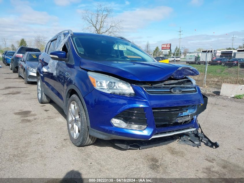 2014 Ford Escape Titanium VIN: 1FMCU9JX4EUE10491 Lot: 39223135