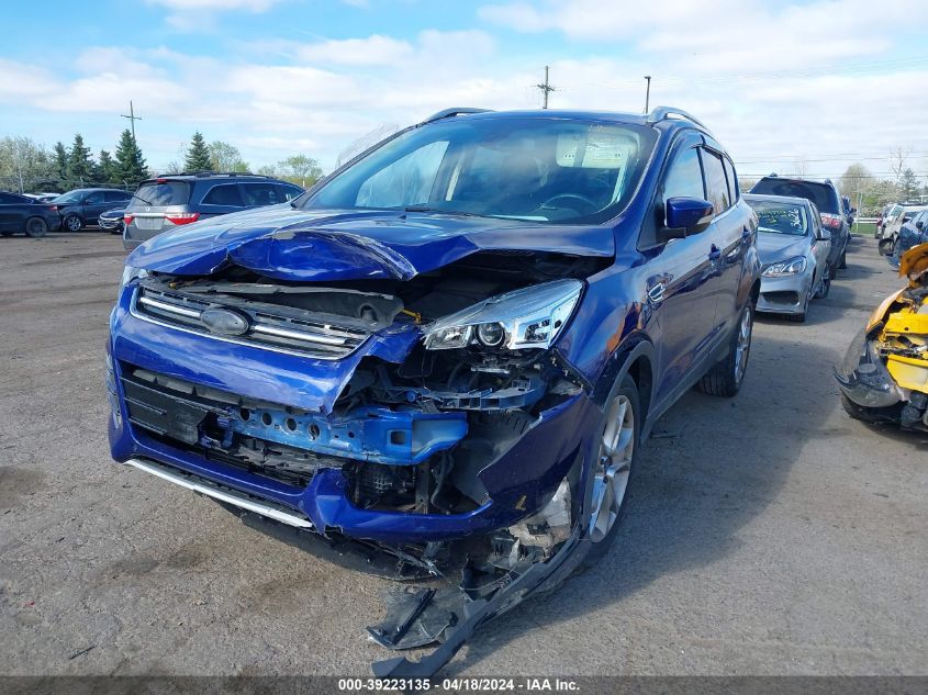 2014 Ford Escape Titanium VIN: 1FMCU9JX4EUE10491 Lot: 39223135