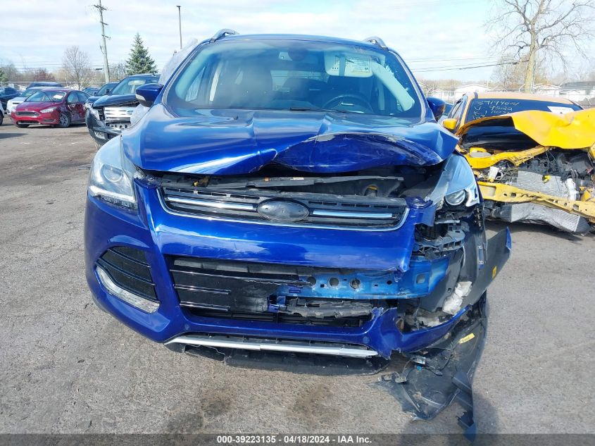 2014 Ford Escape Titanium VIN: 1FMCU9JX4EUE10491 Lot: 39223135